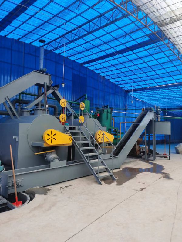 爐膛一體直燒鍋試機(jī)現(xiàn)場(chǎng)